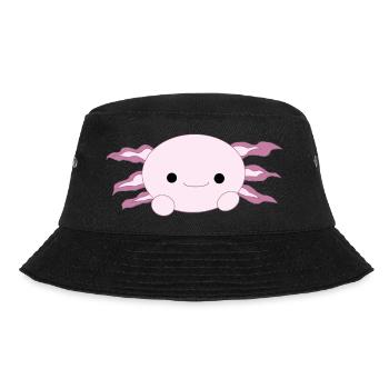 Axolot - Bucket Hat - Schwarz - Vorne - Lela (165cm)