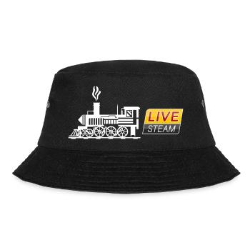 Live Steam - Steam Locomotive - Bob - noir - Devant - Lela (165cm)