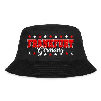 Frankfurt - Bucket Hat - Schwarz - Vorne - Lela (165cm)