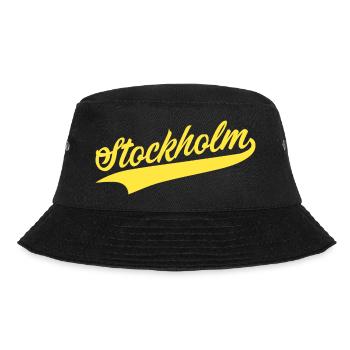 Stockholm - Bucket Hat - Schwarz - Vorne - Lela (165cm)
