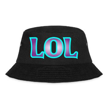 LOL - Bucket Hat - Schwarz - Vorne - Lela (165cm)