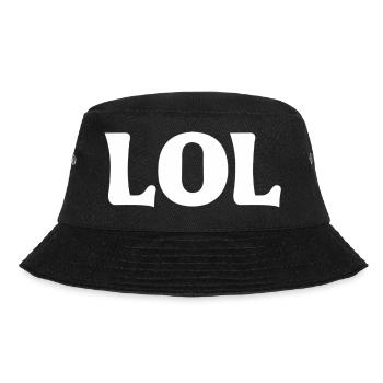 LOL - Bucket Hat - Schwarz - Vorne - Lela (165cm)