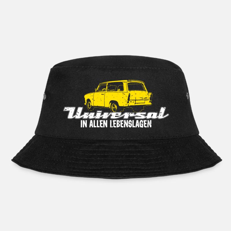 Trabi - universal gut - Bucket Hat - Schwarz