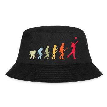 Volleyball Evolution - Bucket Hat - Schwarz - Vorne - Lela (165cm)