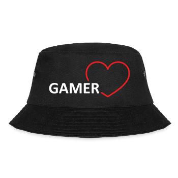 Game Gaming PC - Bucket Hat - black - Front - Lela (165cm)