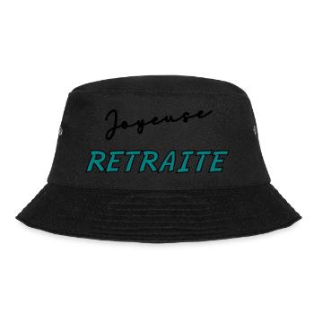 RETRAITE. BONNE RETRAITE. JOYEUSE RETRAITE - Bob - noir - Devant - Lela (165cm)