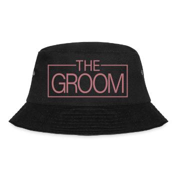 Der Bräutigam Passende Braut Hochzeit Junggeselle Bräutigam - Bucket Hat - Schwarz - Vorne - Lela (165cm)