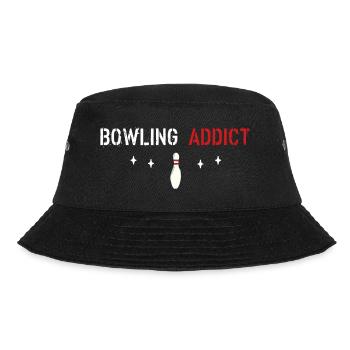 Bowling addict - Bucket Hat - black - Front - Lela (165cm)