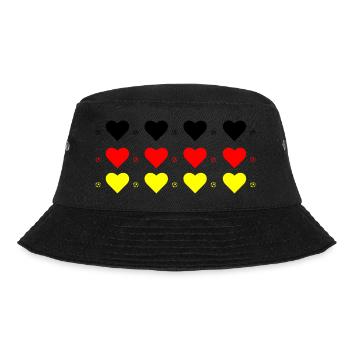 Fußball Soccer - Bucket Hat - black - Front - Lela (165cm)