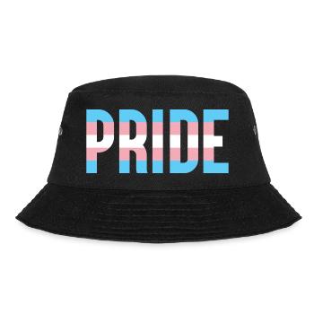 Mois de la fierté LGBT - Fierté trans - Bob - noir - Devant - Lela (165cm)