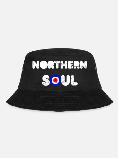 NORTHERN SOUL MINIMAL - Bucket Hat - black