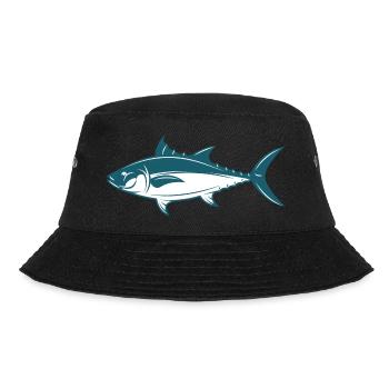 Meerestiere - Bucket Hat - Schwarz - Vorne - Lela (165cm)
