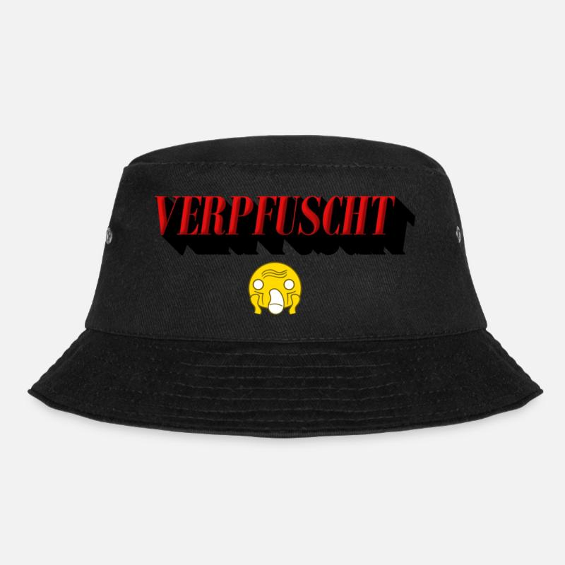 Verpfuscht - Bucket Hat - Schwarz