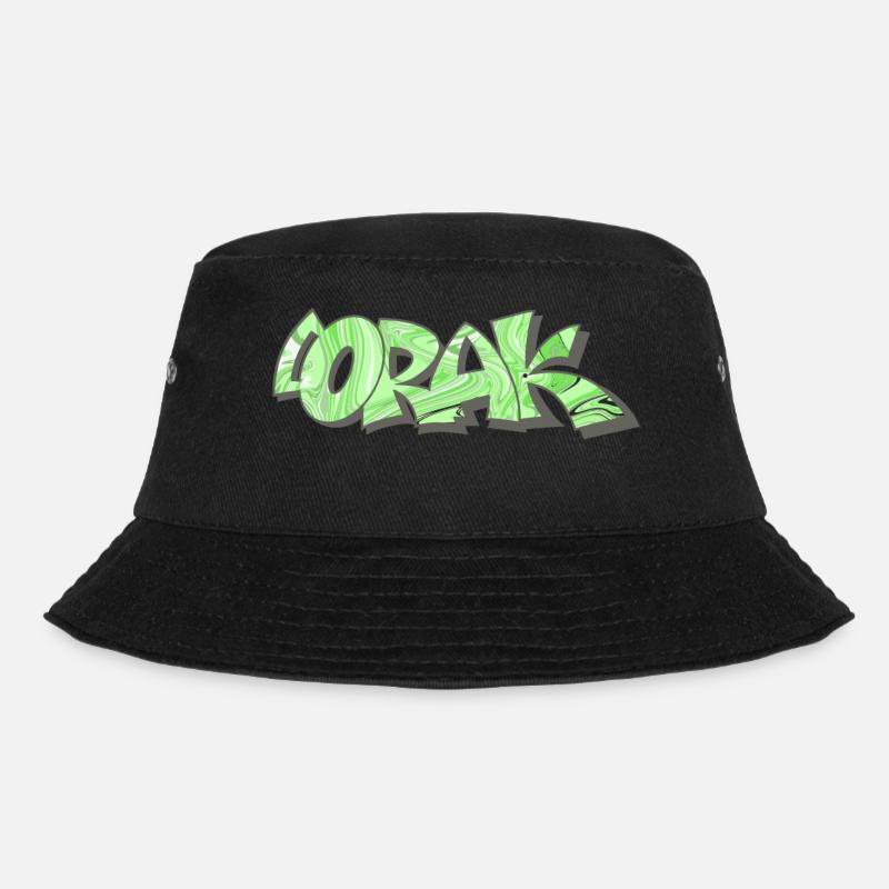 Orak Green oH 1 - Bucket Hat - Schwarz