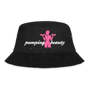 Pumping Beauty Pink - Bucket Hat - black - Front - Lela (165cm)