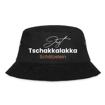 Just Tschakkalakka Schätzelein - Bucket Hat - Schwarz - Vorne - Lela (165cm)