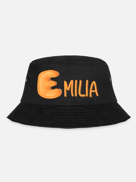 Emilia - Bucket Hat - black