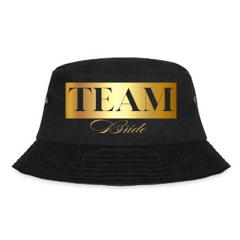 Team Bride Gold - Team Bride - Bucket Hat - black - Front - Lela (165cm)