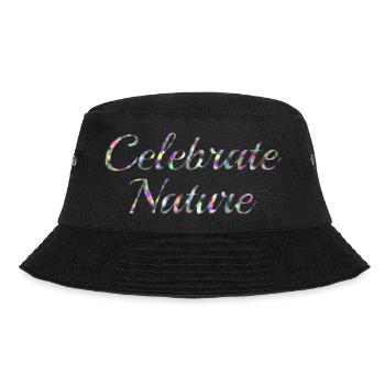 Celebrate Nature - Bucket Hat - Schwarz - Vorne - Lela (165cm)