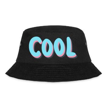 coole Styles für jeden Geschmack - Bucket Hat - Schwarz - Vorne - Lela (165cm)