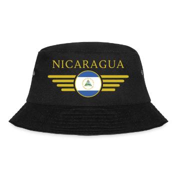 J’aime le Nicaragua, T-shirt design de style élégance - Bob - noir - Devant - Lela (165cm)