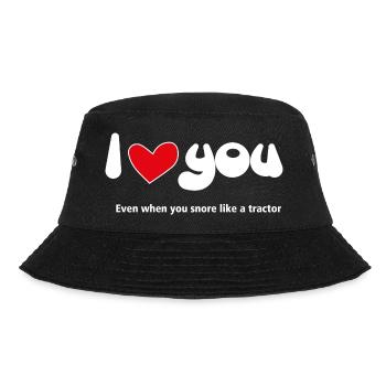 Je t’aime - Citations drôles Couples NOUVEAU 20 - Bob - noir - Devant - Lela (165cm)