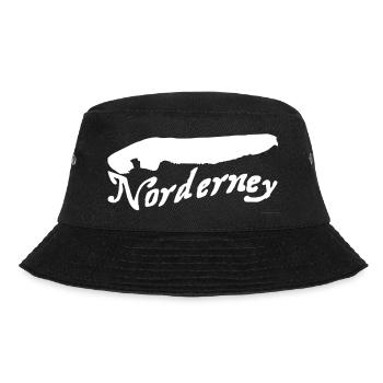 Norderney Tattoo - Bucket Hat - Schwarz - Vorne - Lela (165cm)