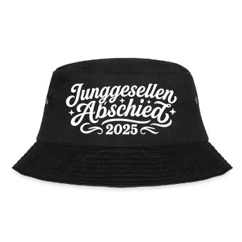 Junggesellen Abschied 2025 Jga - Bucket Hat - Schwarz - Vorne - Lela (165cm)