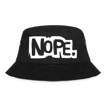 Nope Graffiti Lettering - Pas de dictons drôles - Bob - noir - Devant - Lela (165cm)