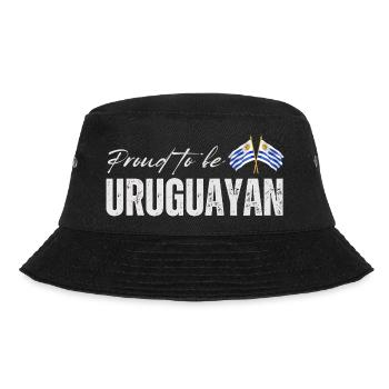Proud Uruguayan, I love Uruguay - Bucket Hat - black - Front - Lela (165cm)