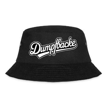 Dumpfbacke - Funny Deutsche Memes - Bucket Hat - Schwarz - Vorne - Lela (165cm)