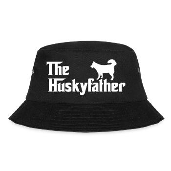 Husky Daddy T-Shirt Design ludique pour la fête des mères - Bob - noir - Devant - Lela (165cm)