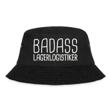 Warehouse logistics company Badass - Bucket Hat - black - Front - Lela (165cm)