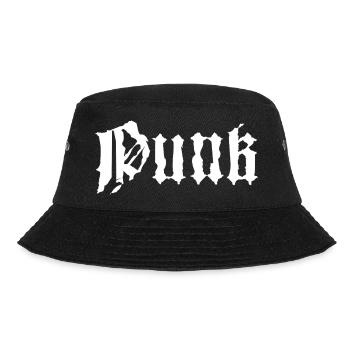 Conception typographique punk grunge gothique - Bob - noir - Devant - Lela (165cm)