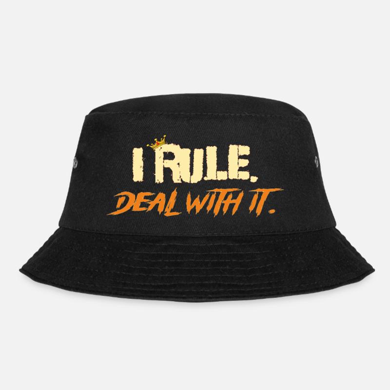 I_rule_2 - Bucket Hat - black