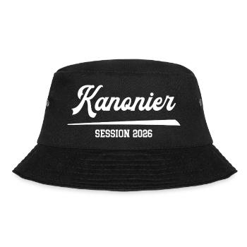 Kanonier Kostüm Karneval 2026 Karnevalsgarde Garde - Bucket Hat - Schwarz - Vorne - Lela (165cm)