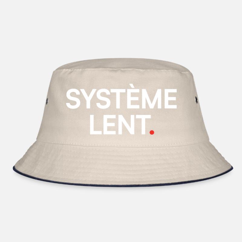 Langsames System, Humor, Müdigkeit, Arbeit Bucket Hat
