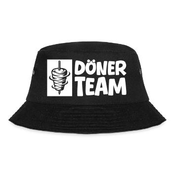 Döner Team - Bucket Hat - Schwarz - Vorne - Lela (165cm)