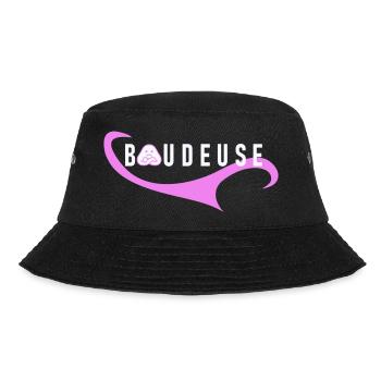 Logo Boudeuse  - Bob - noir - Devant - Lela (165cm)