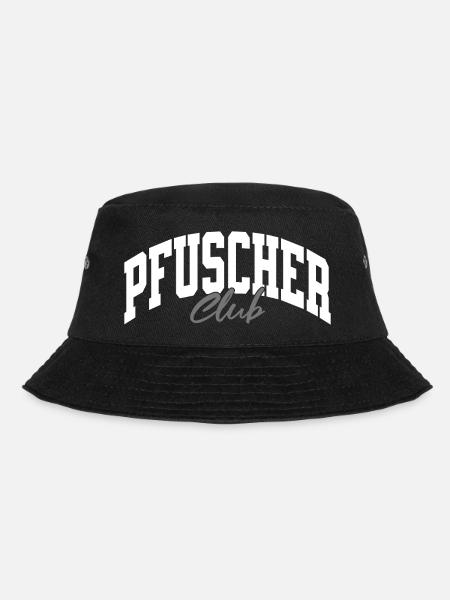 Pfuscher Club - Bucket Hat - Schwarz