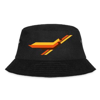 stripe - Bucket Hat - Schwarz - Vorne - Lela (165cm)