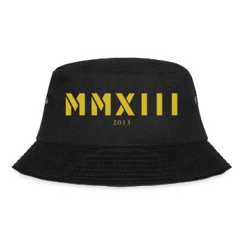 Römische Zahl Geburtsjahr Made in 2013 - Bucket Hat - Schwarz - Vorne - Lela (165cm)