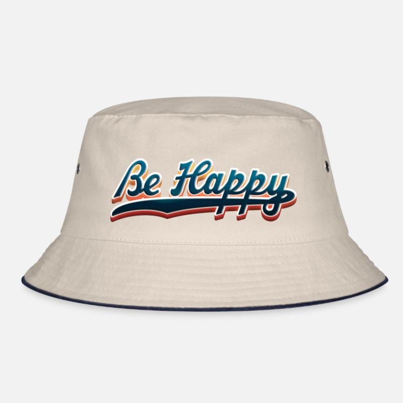 Sei glücklich Bucket Hat