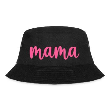 Mama beste Mama - Bucket Hat - Schwarz - Vorne - Lela (165cm)