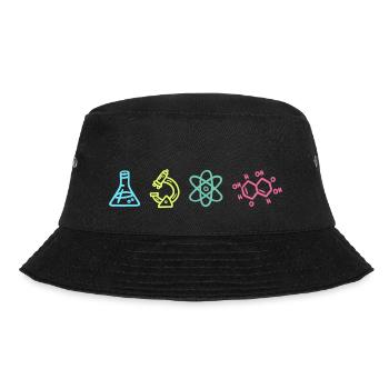 Science Elements - Bucket Hat - black - Front - Lela (165cm)