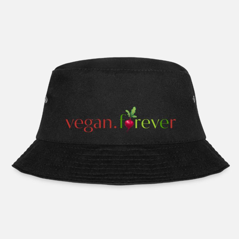 Vegan forever radish - Bob - noir