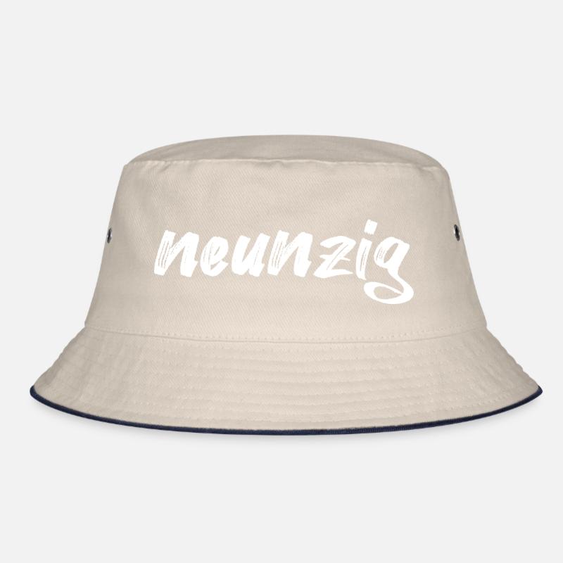 Neunzig Schriftzug. Bucket Hat