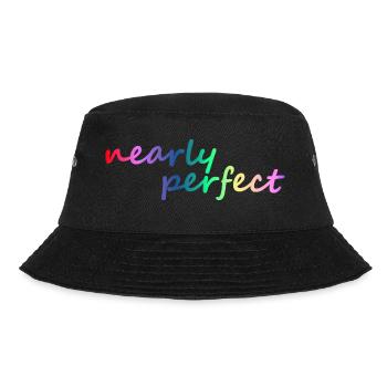 nearly perfect gradient - Bucket Hat - black - Front - Lela (165cm)
