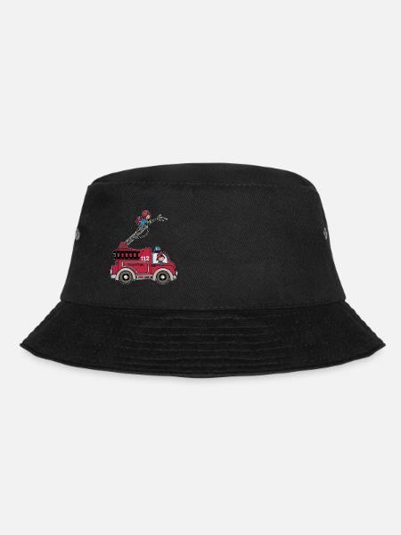 Tatütata Feuerwehr - Bucket Hat - Schwarz