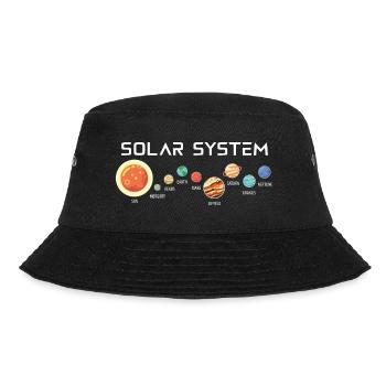 Système solaire avec ses planètes - Bob - noir - Devant - Lela (165cm)